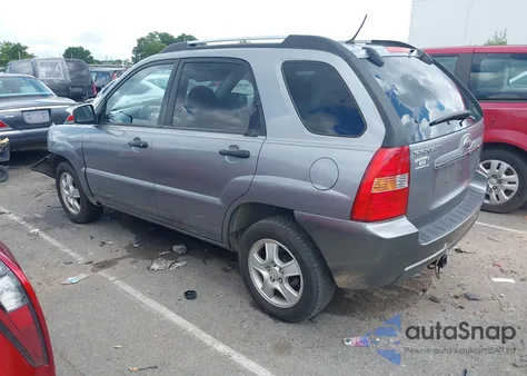 2008 Kia Sportage Lx из США, поврежденный, VIN KNDJF724X87539806